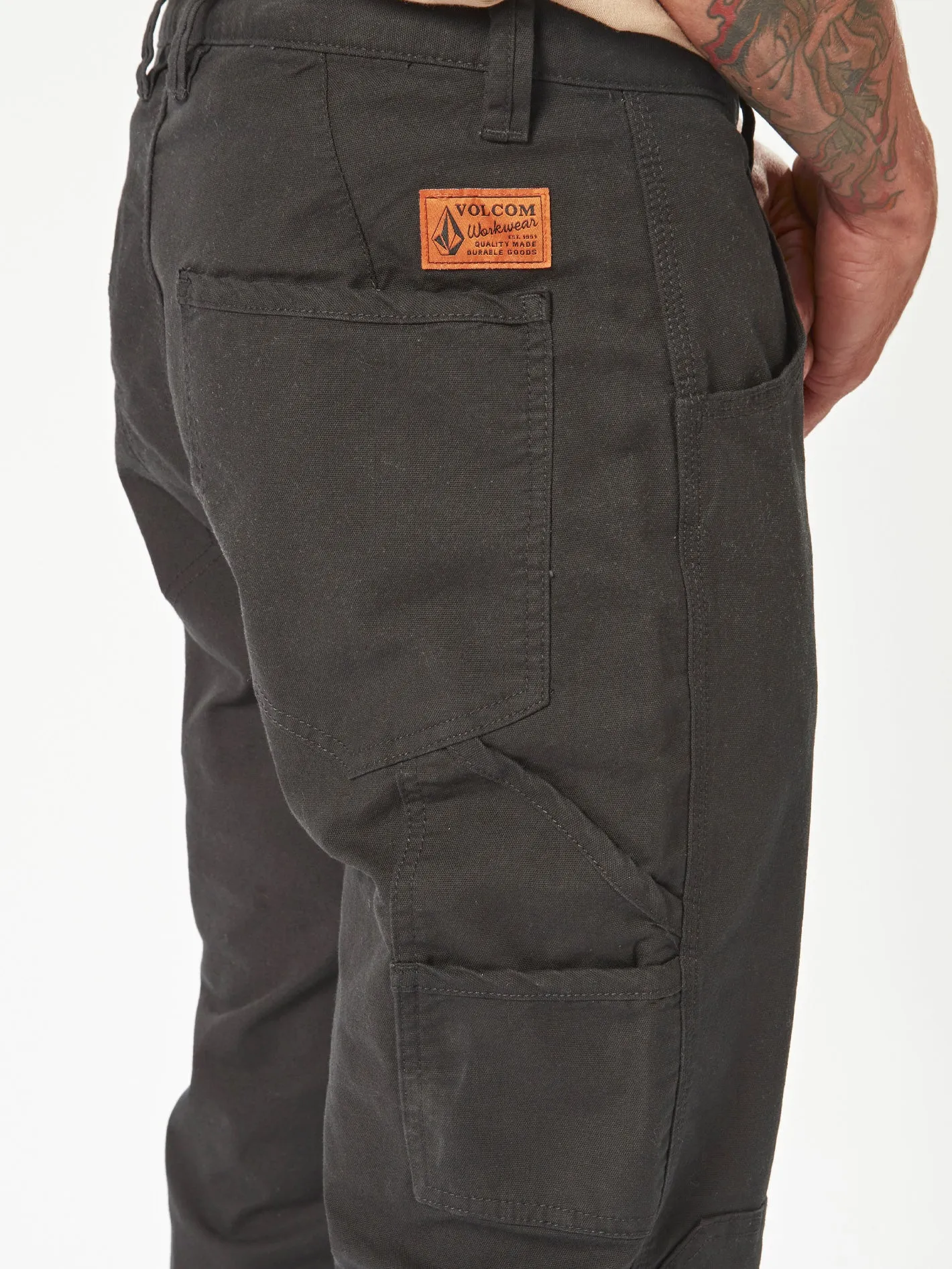 Volcom Workwear Caliper Work Pants - Black