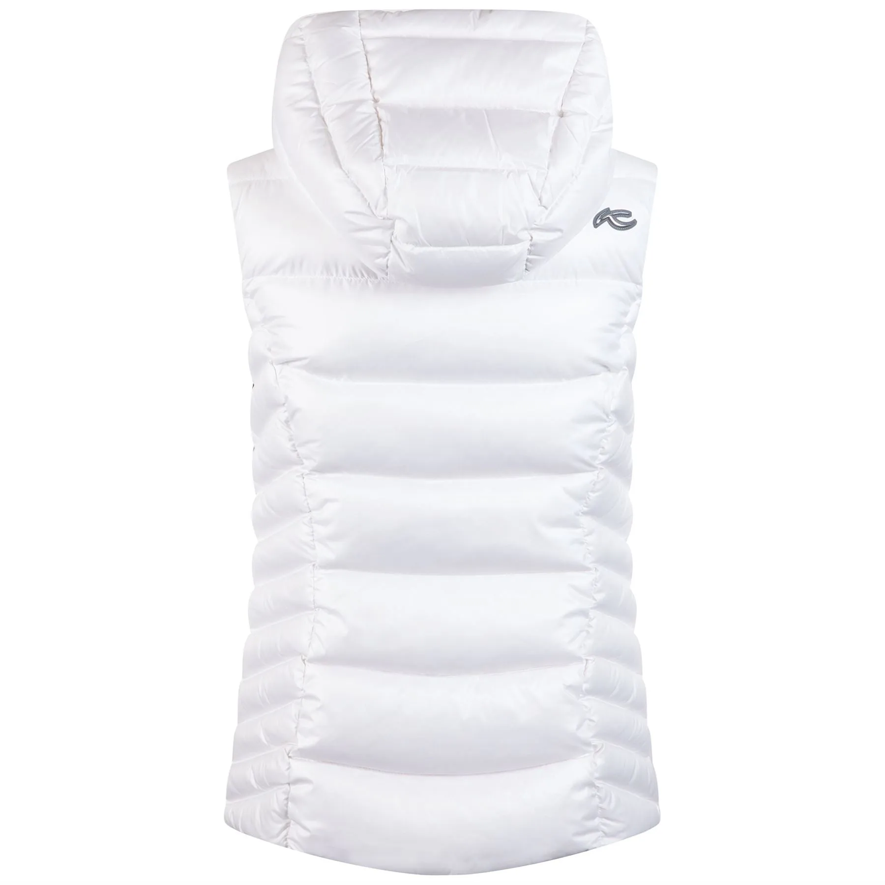 Womens Alina Shine Vest White - AW24