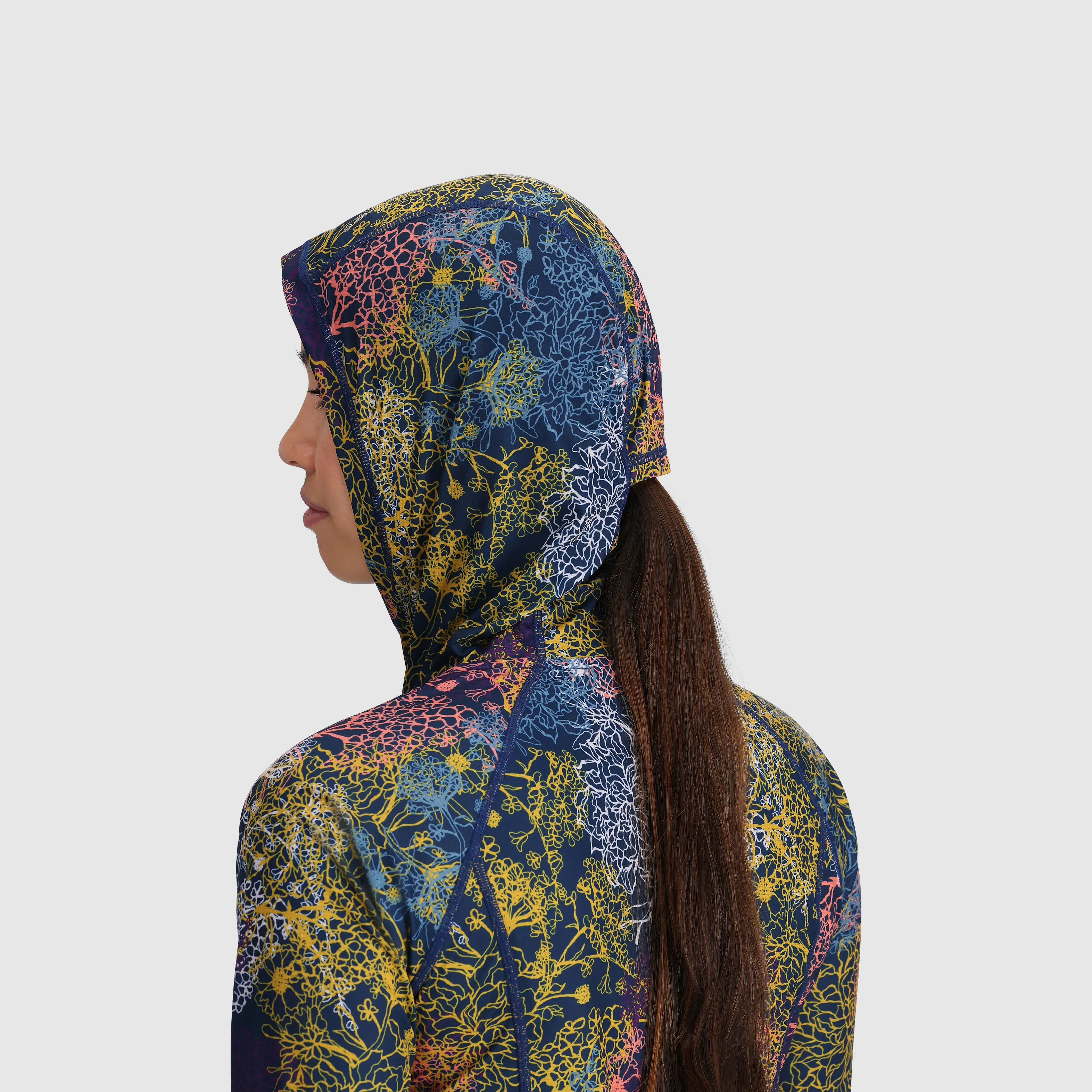 Women's Echo Printed Hoodie