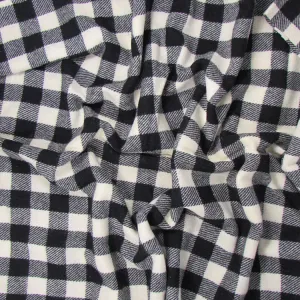 Wool -60"- Black/White Check